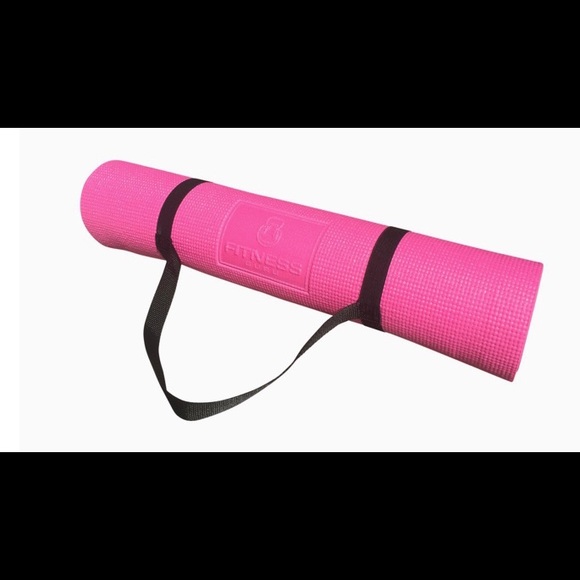 Fitness Guru yoga mat in pink & purple - Picture 3 of 7